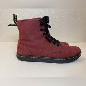 Dr. Martens Women’s Shoreditch Canvas Casual Boots Size 7